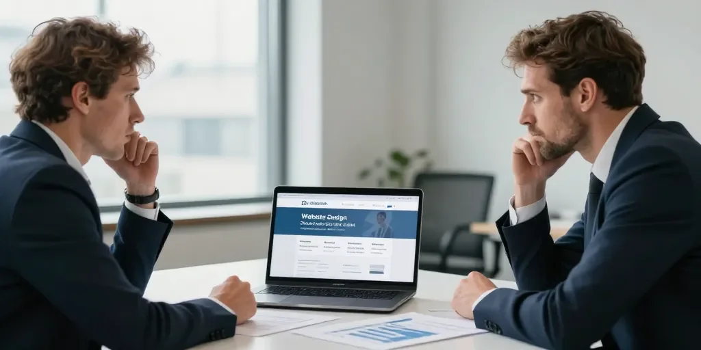 Agence création site vitrine : pourquoi le prix affiché n'est jamais le vrai coût